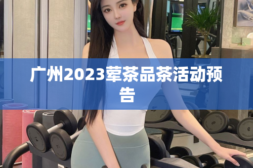 广州2023荤茶品茶活动预告